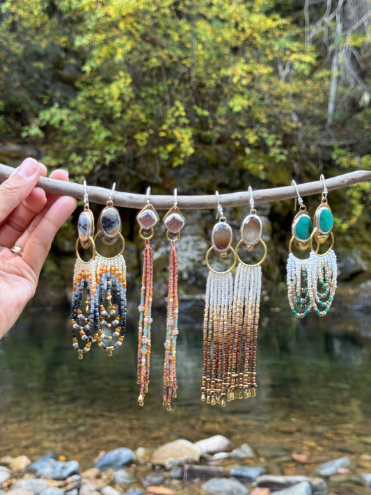 Alpine Waters | Kingman Turquoise Earrings