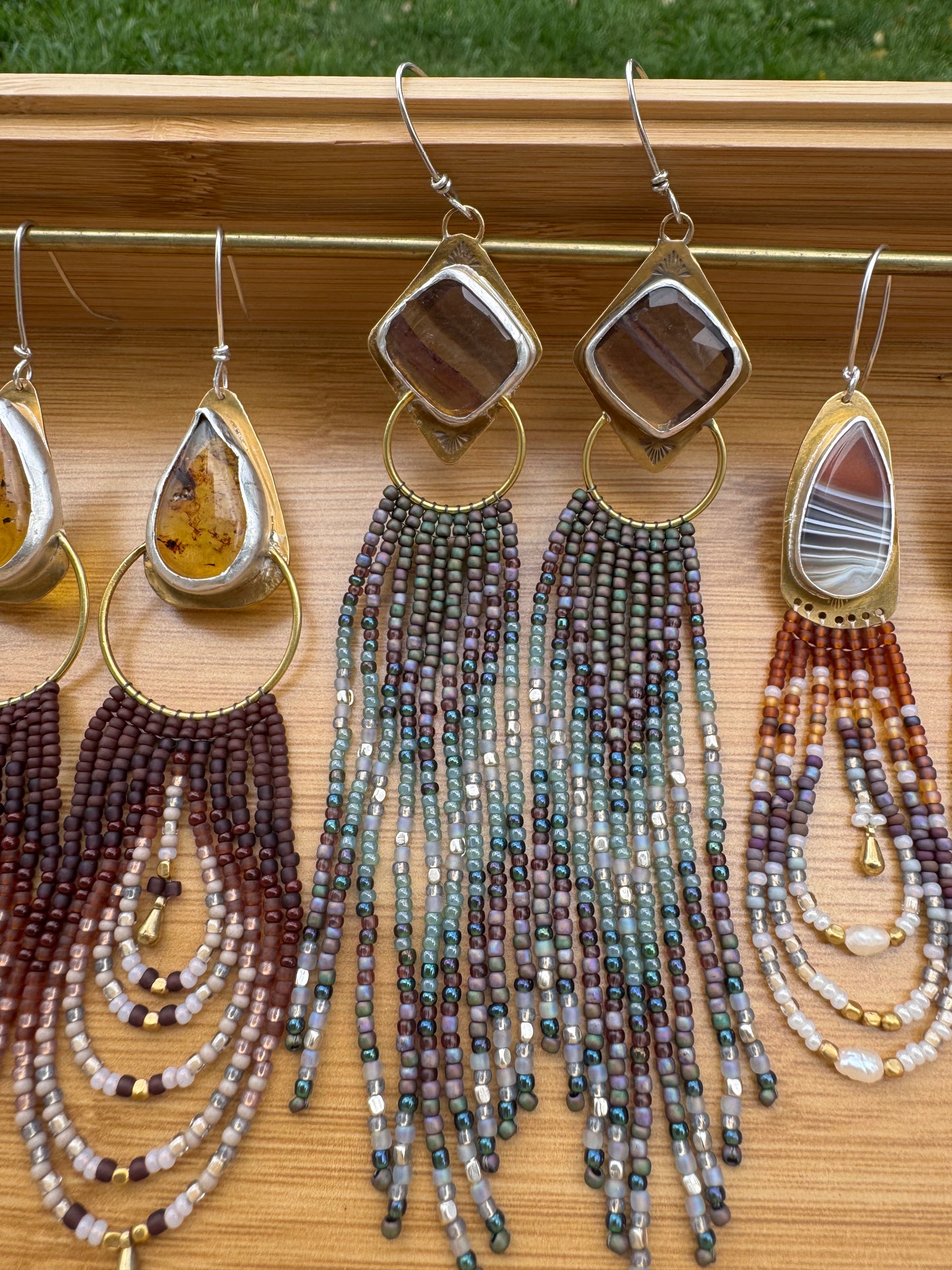 Mountain Mist | Fluorite Earrings