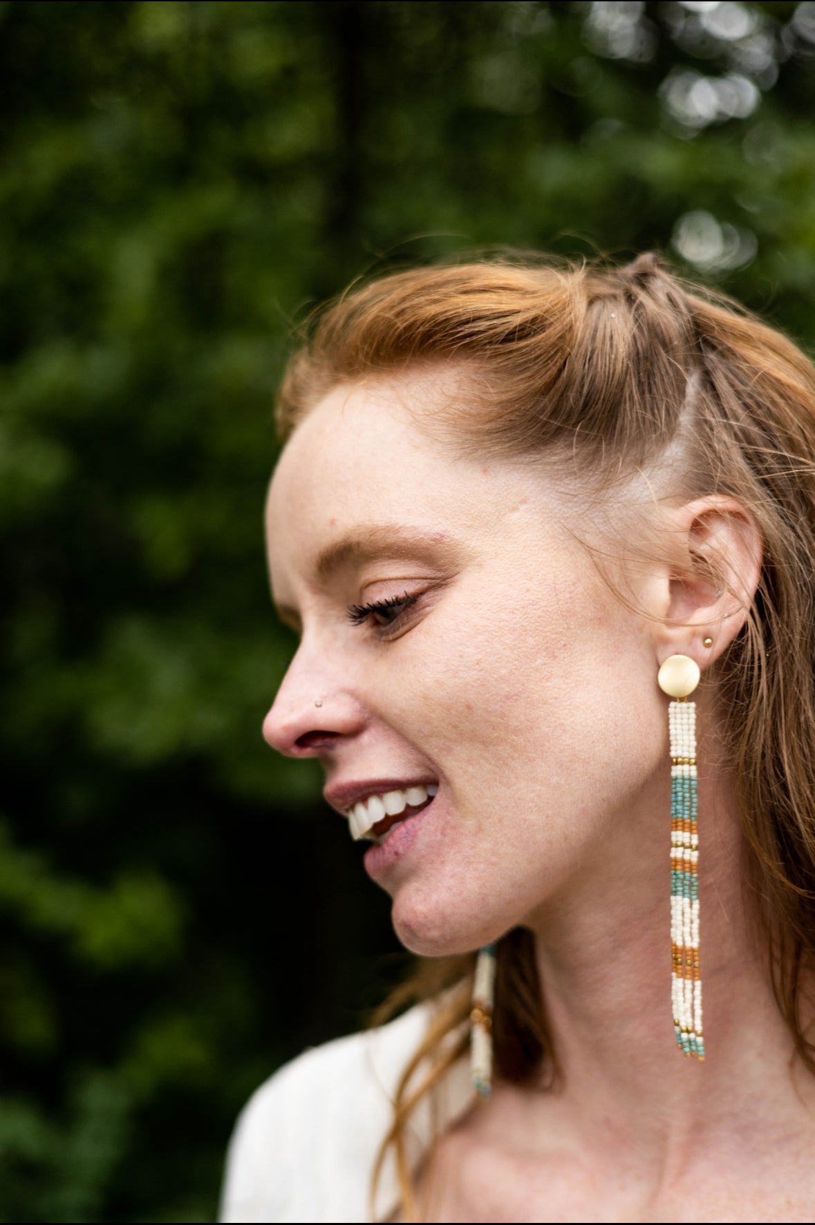 Tri-Color Boho Fringe