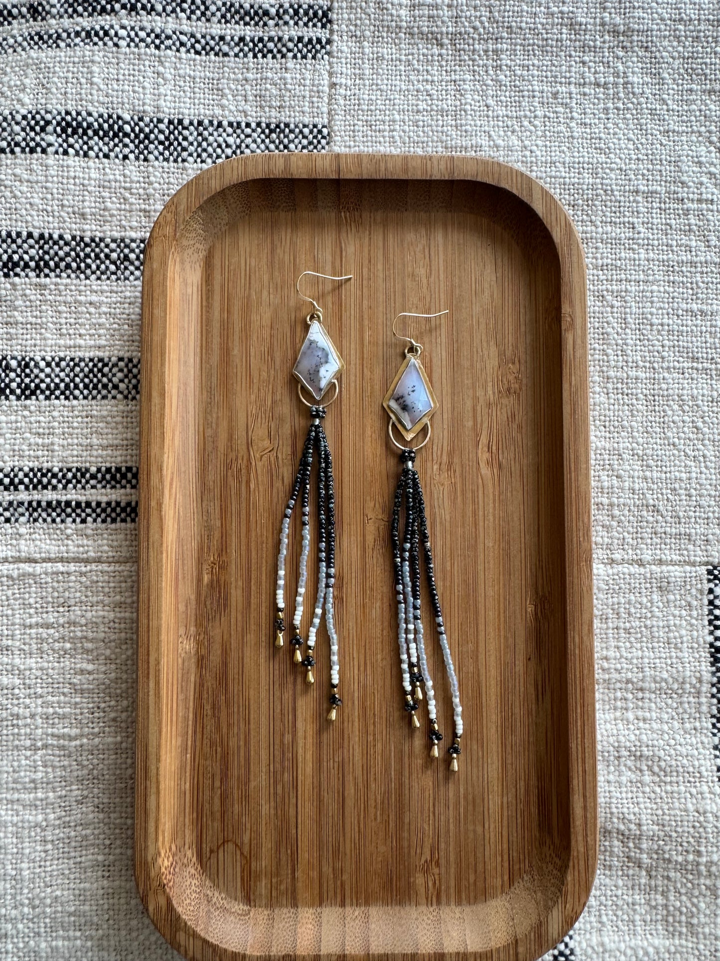 Stormlight Tassels | Dendrite Opals