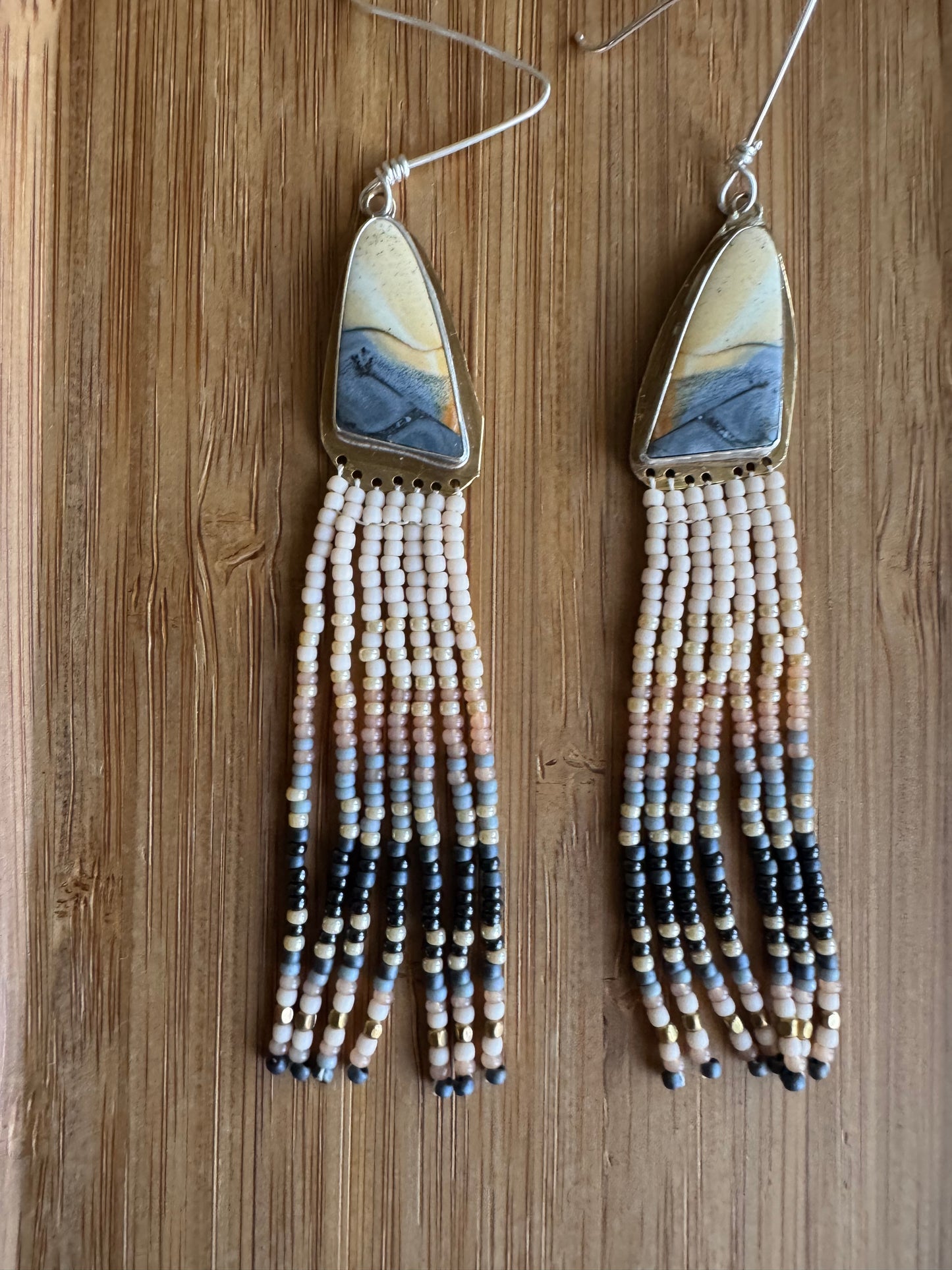 Moonlit Mountain Waterfalls | Maligano Jasper Gemstones