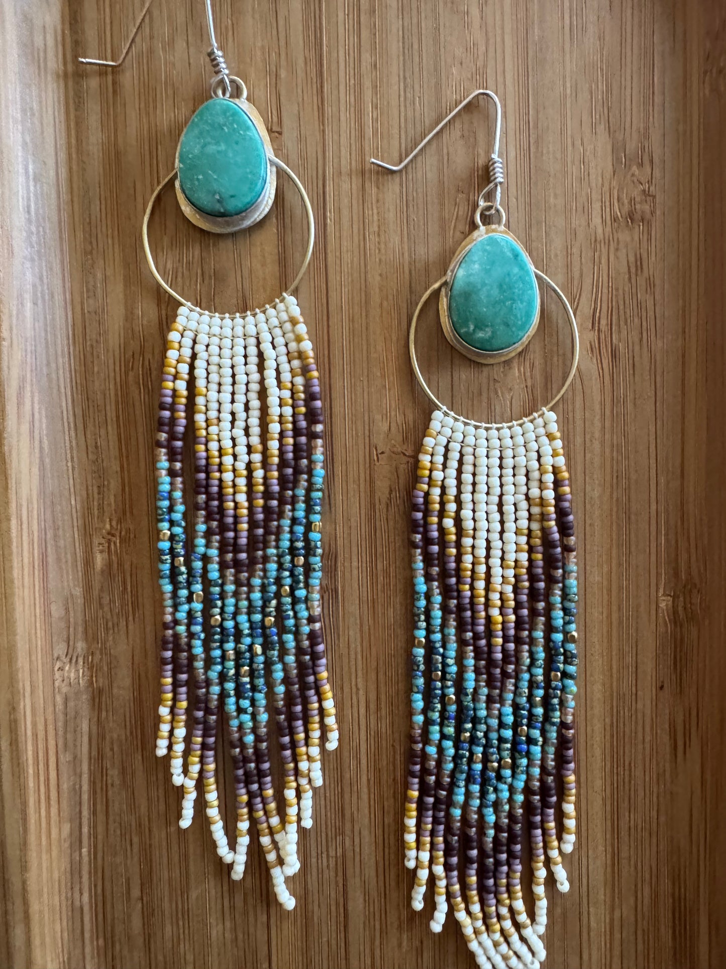 Skyline Hoops | Cloud Mountain Turquoise
