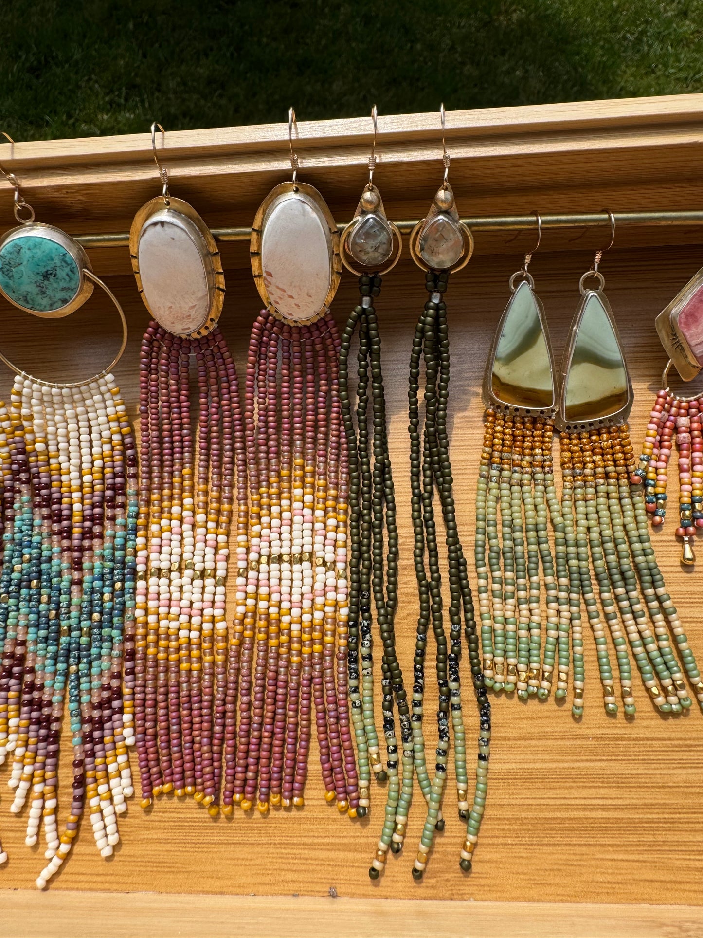 Forest Rain Cascades | Moss Agate Gemstones