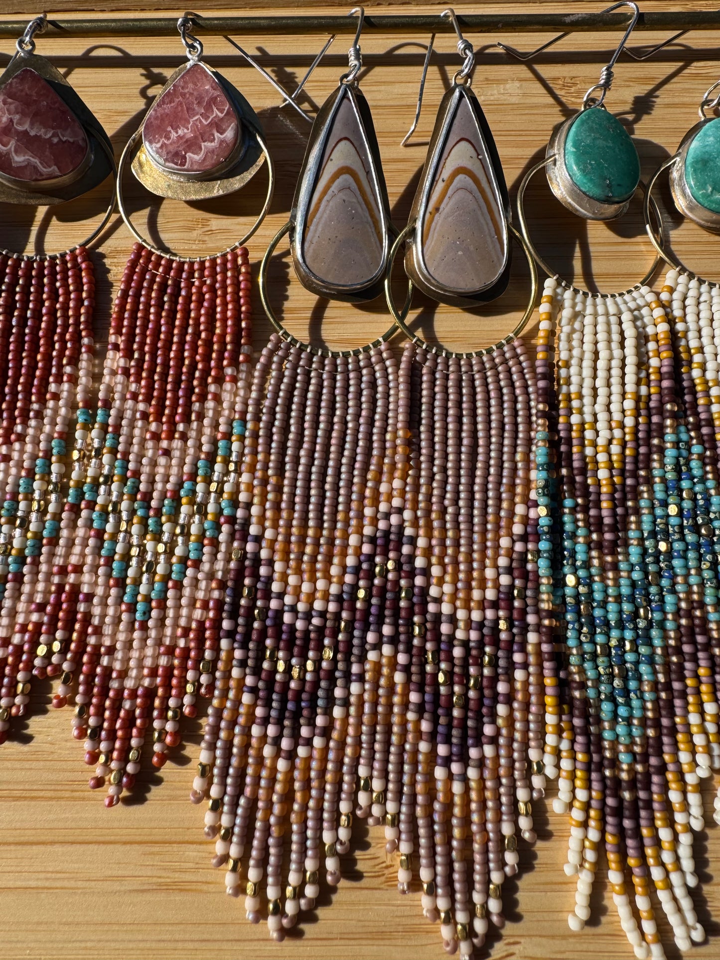 Dune Mirage Chandeliers | Polychrome Jasper Gemstones