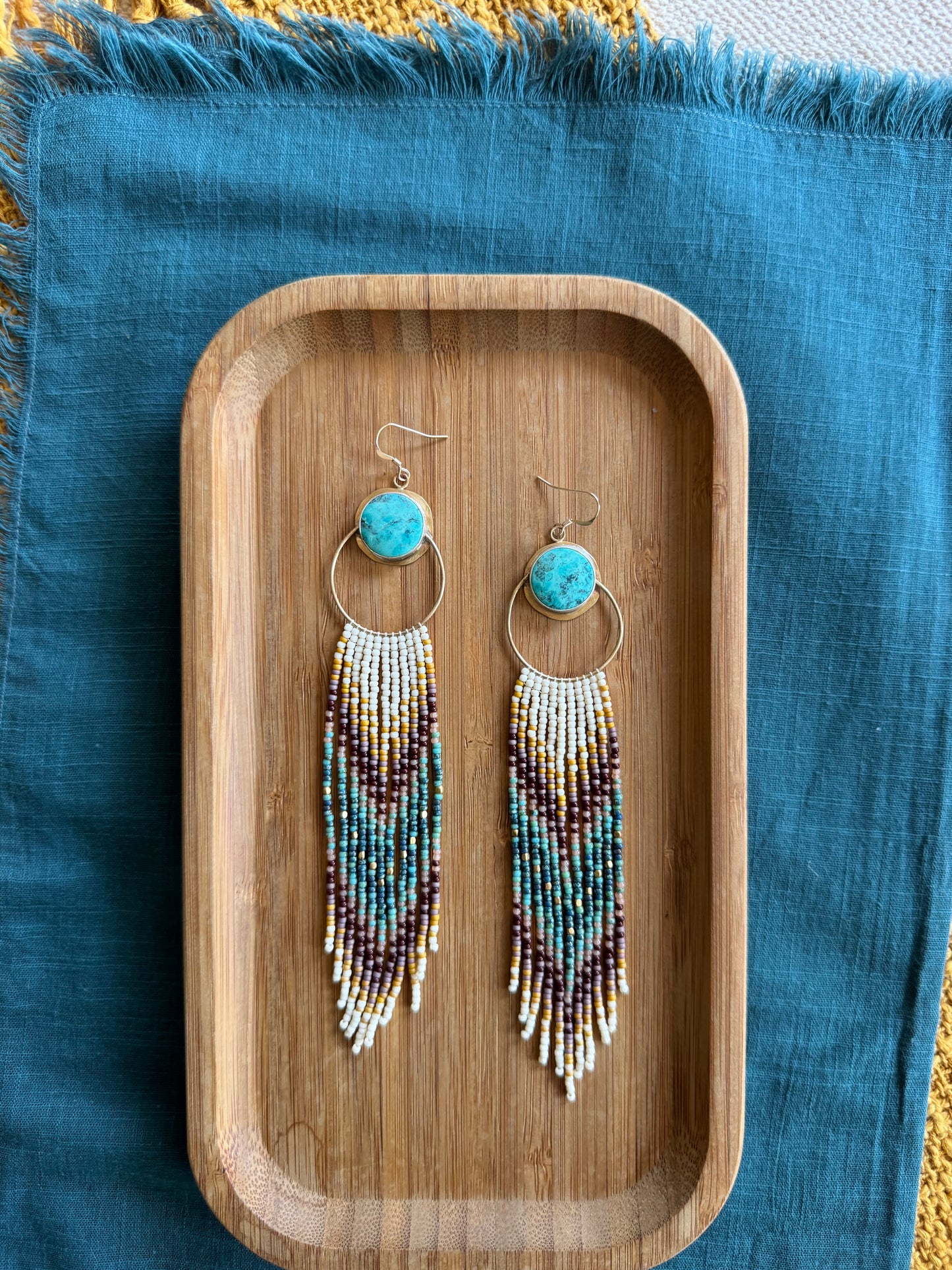 Mesa Sky Hoops | Turquoise
