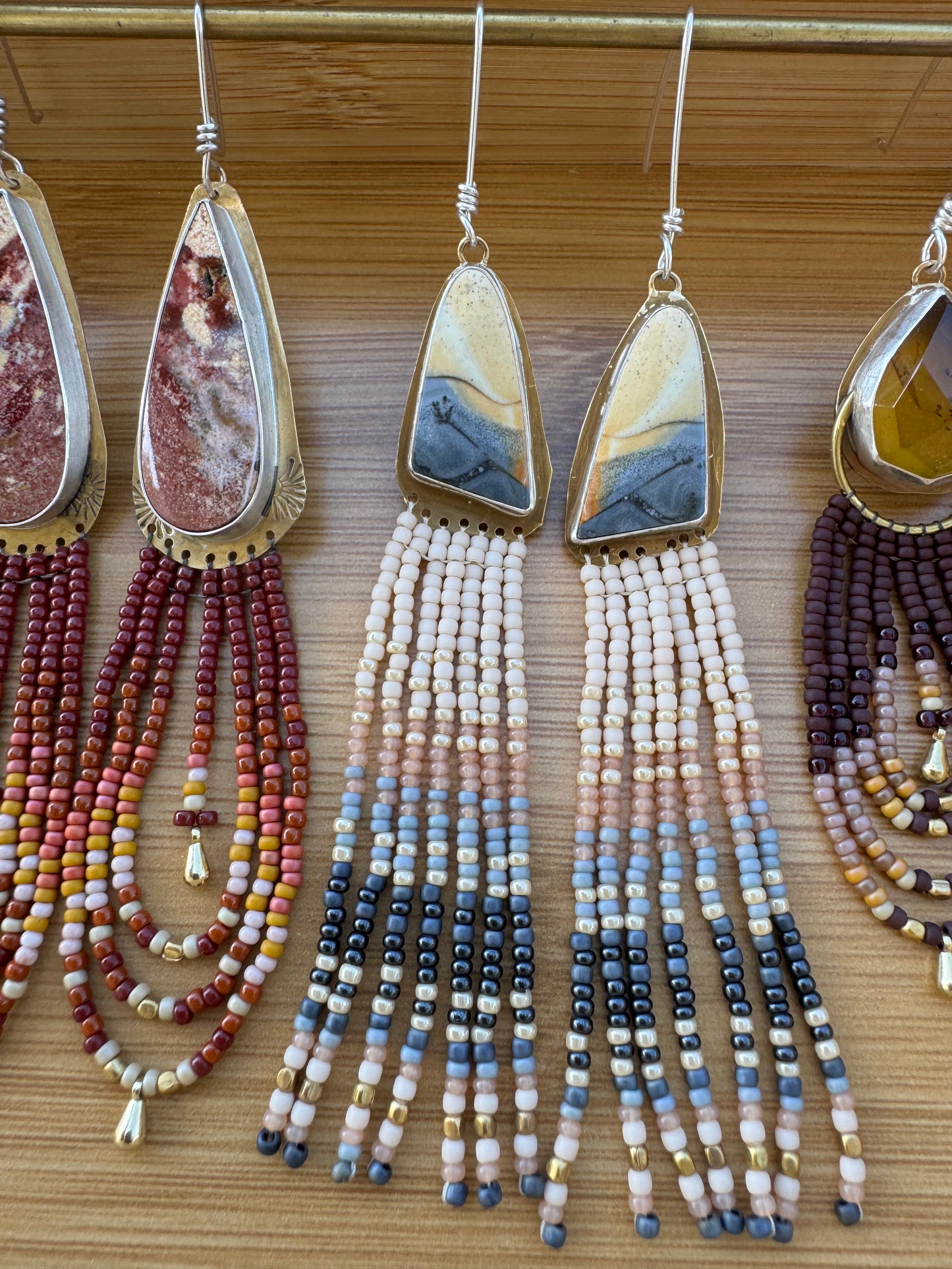 Moonlit Mountain Waterfalls | Maligano Jasper Gemstones