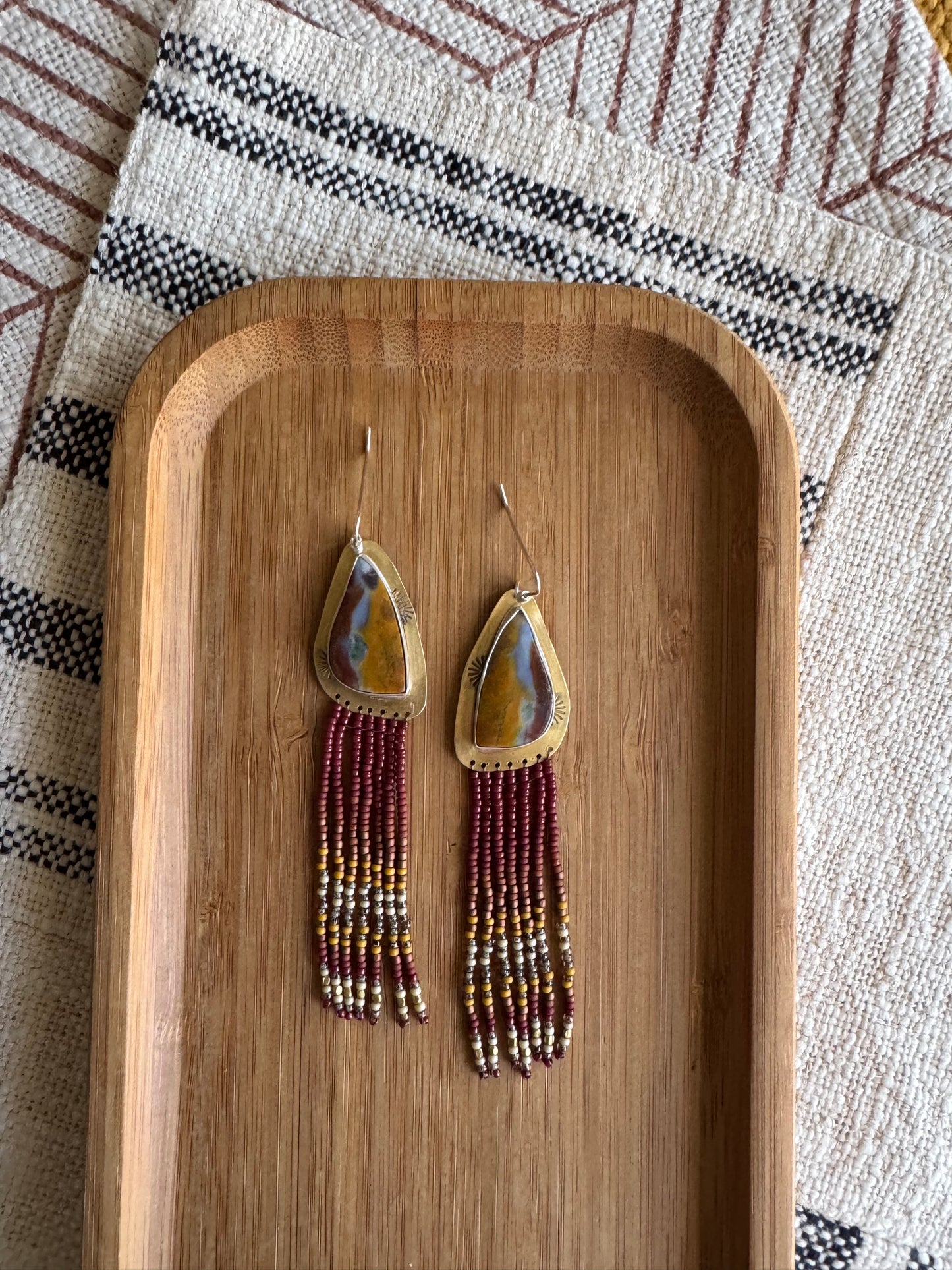 Golden Prairie Falls | Jasper Gemstones