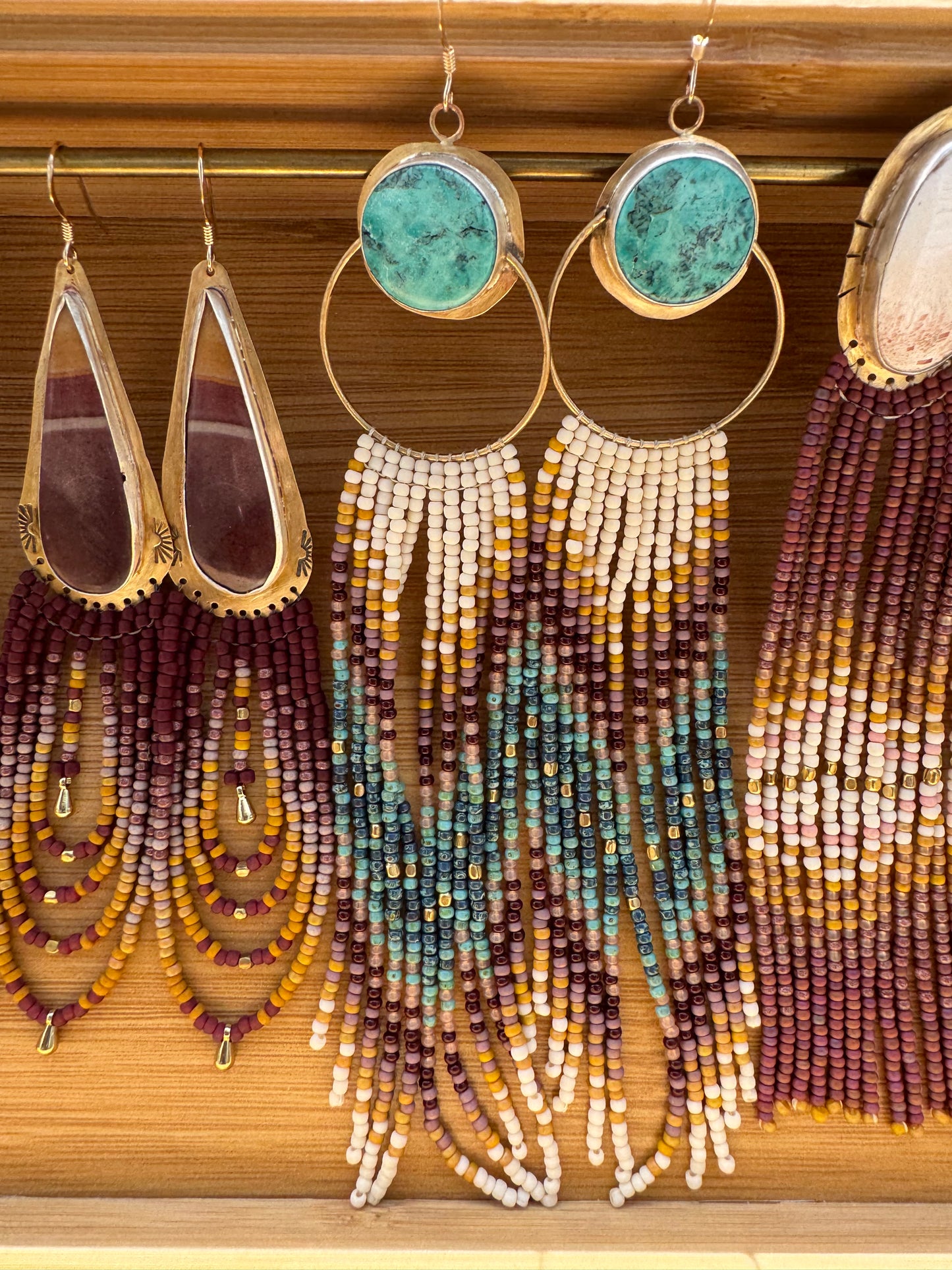 Mesa Sky Hoops | Turquoise