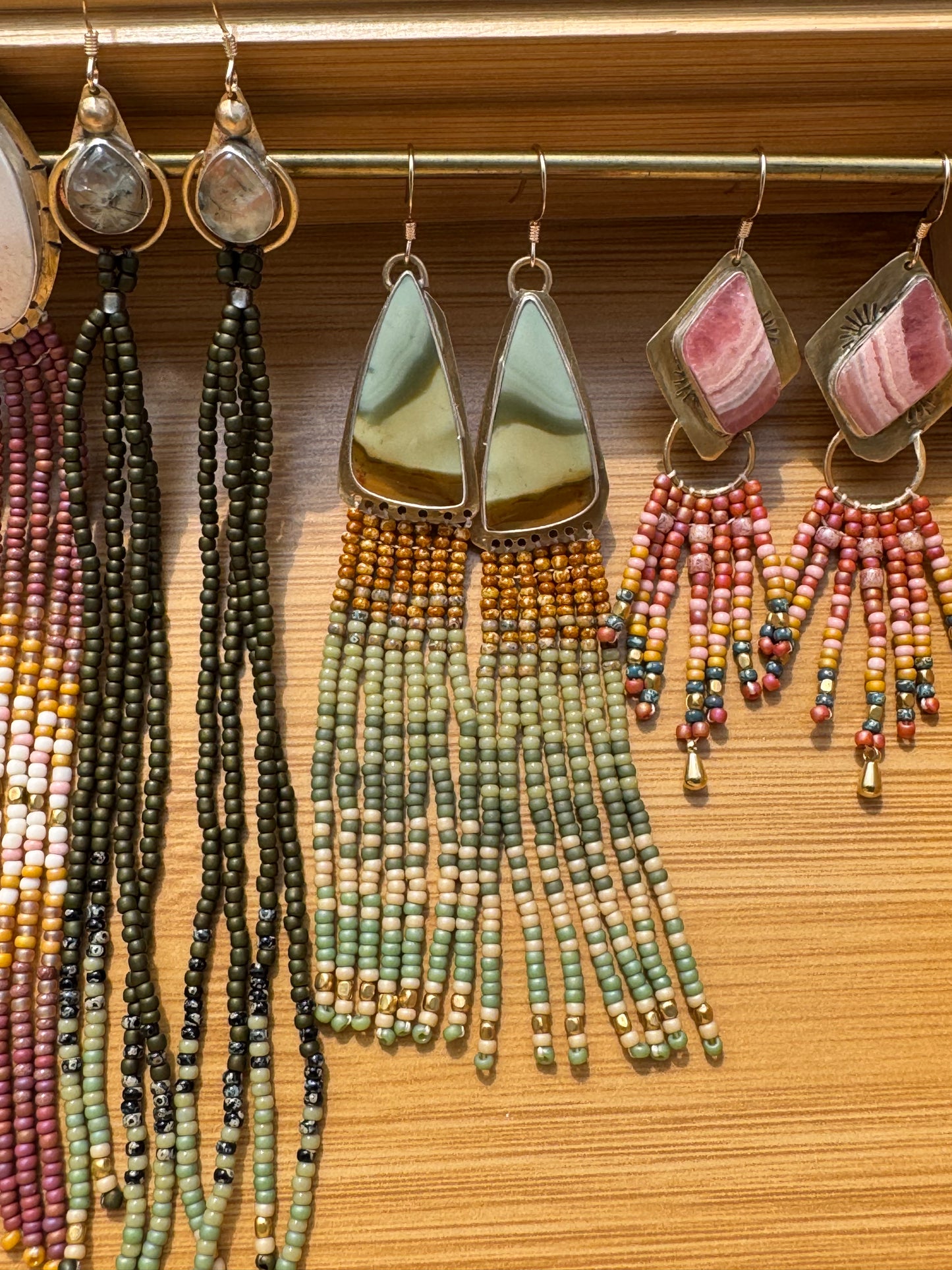 Forest Rain Cascades | Moss Agate Gemstones