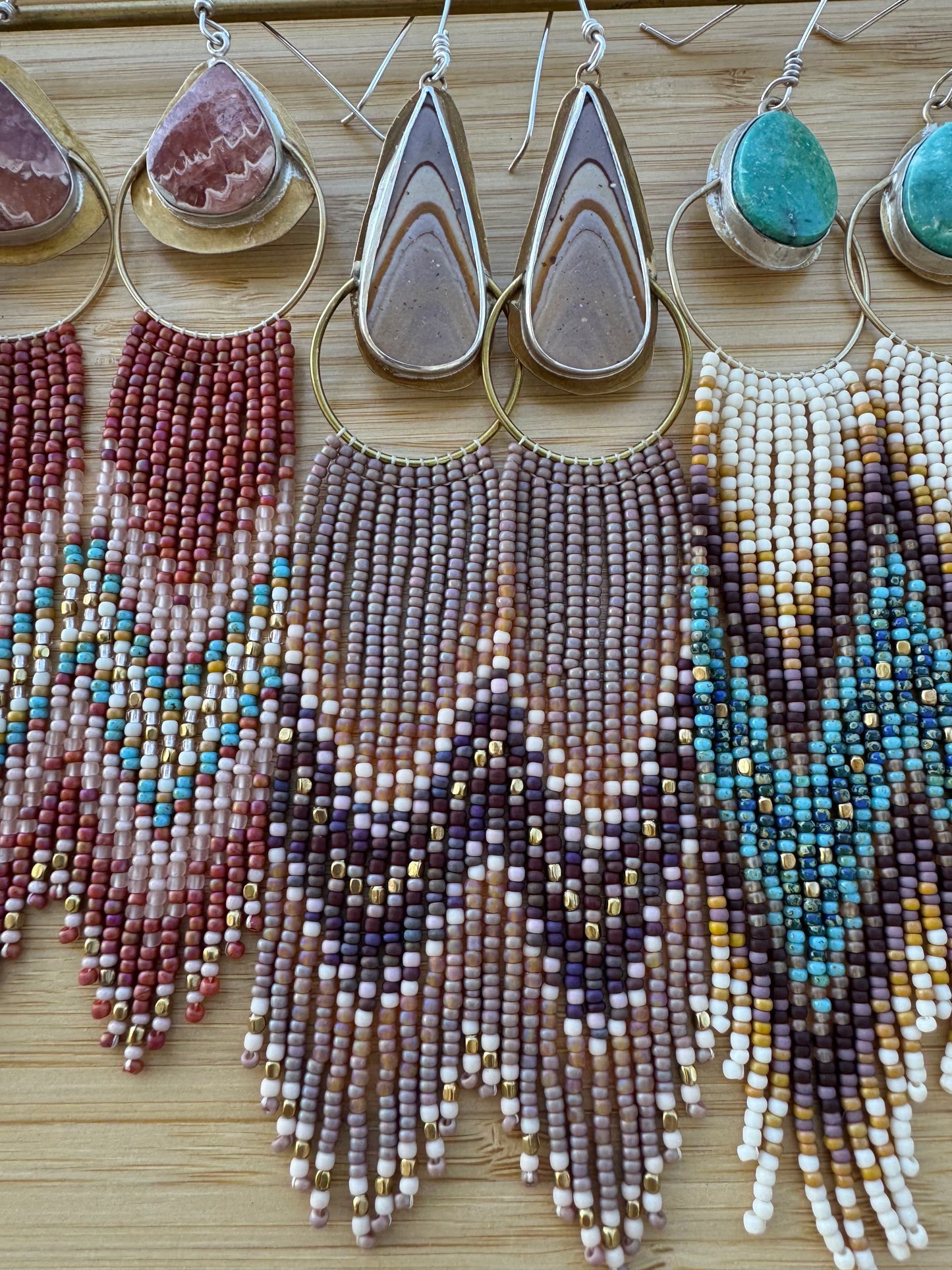 Dune Mirage Chandeliers | Polychrome Jasper Gemstones