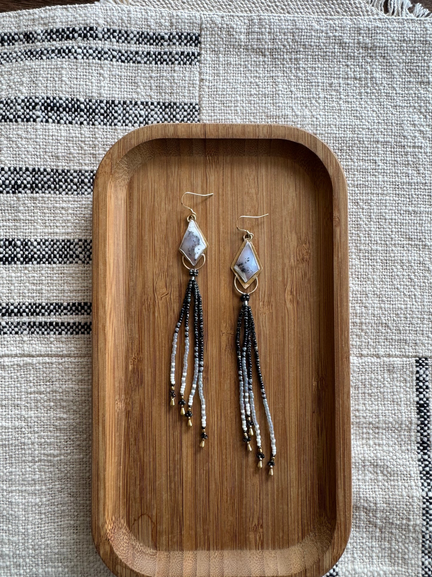 Stormlight Tassels | Dendrite Opals