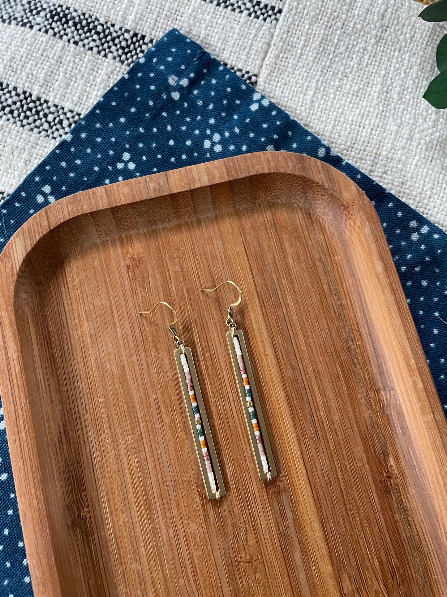 Minimalist Gold Bar in Spring