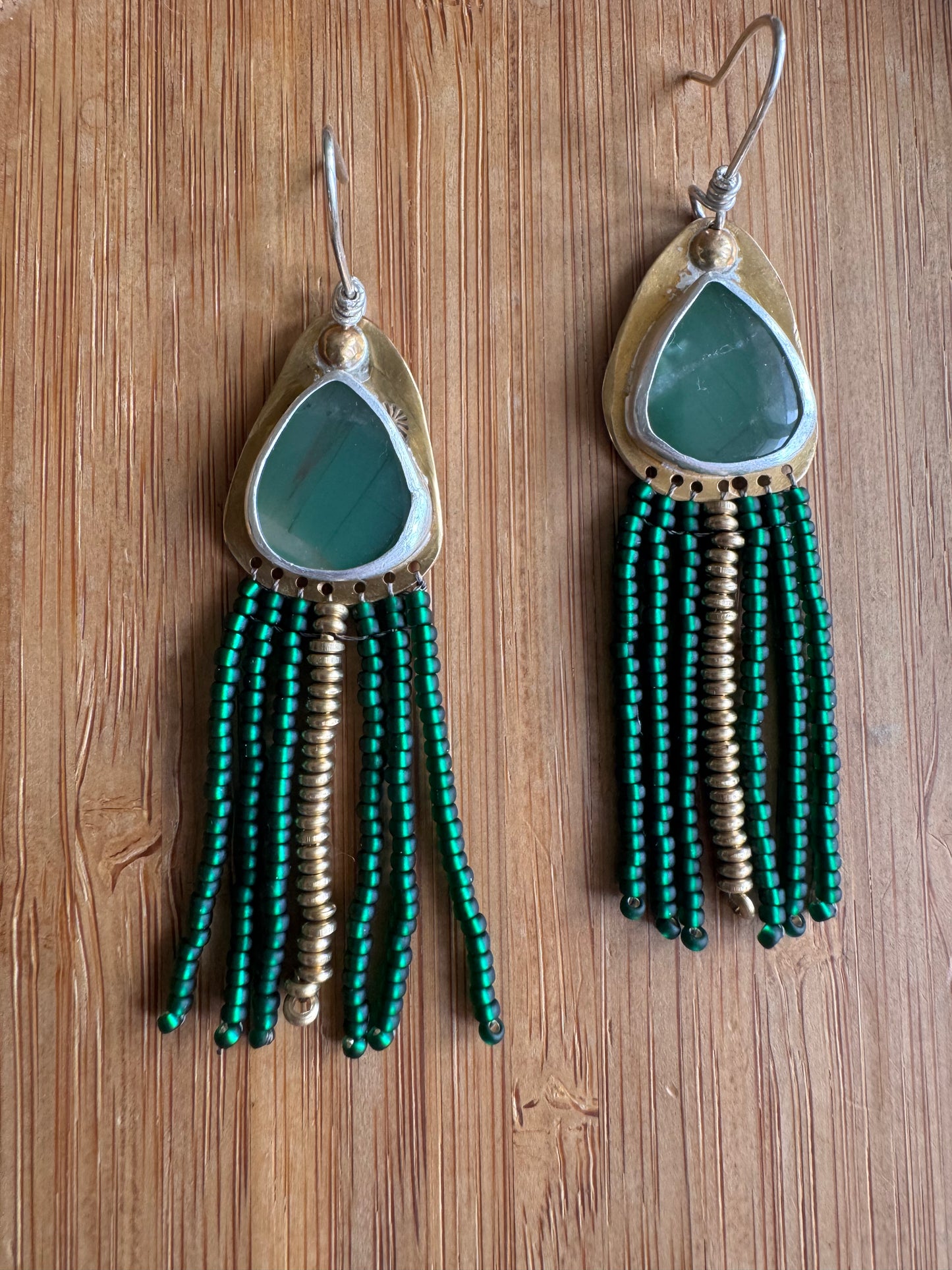 Evergreen | Aventurine Earrings