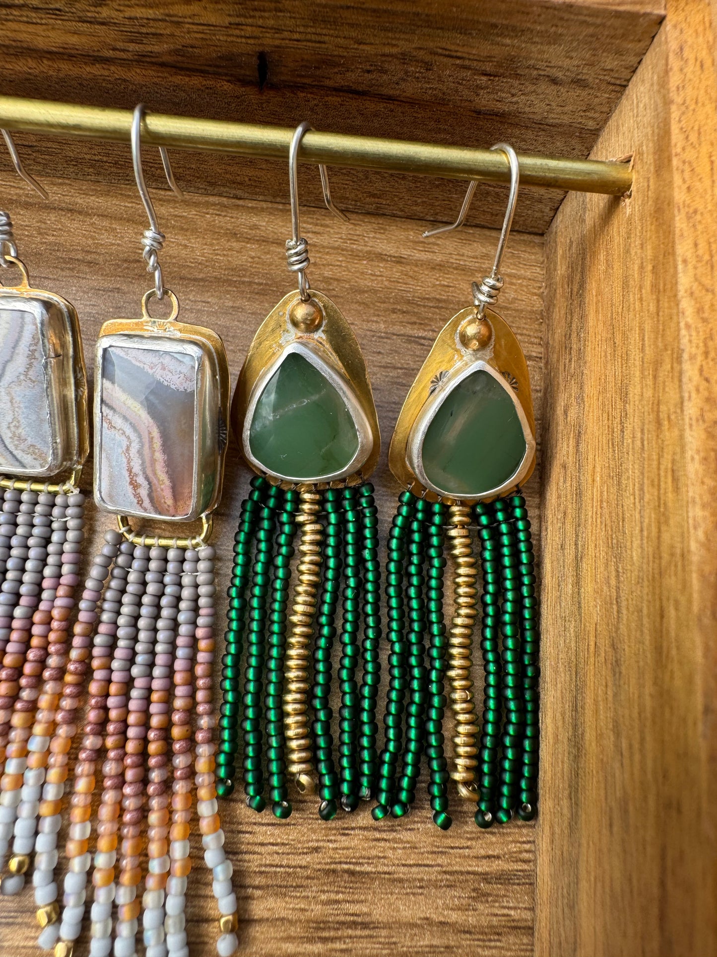 Evergreen | Aventurine Earrings