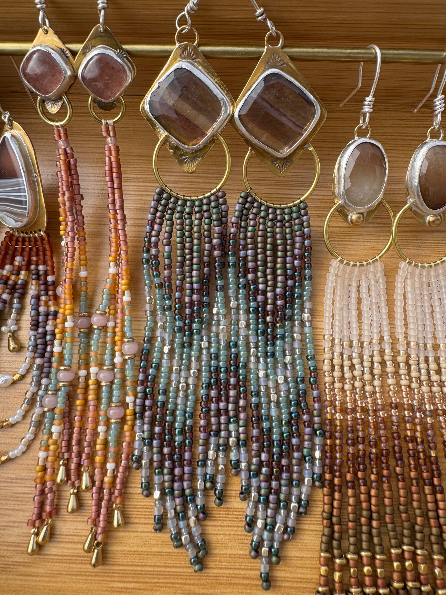 Mountain Mist | Fluorite Earrings