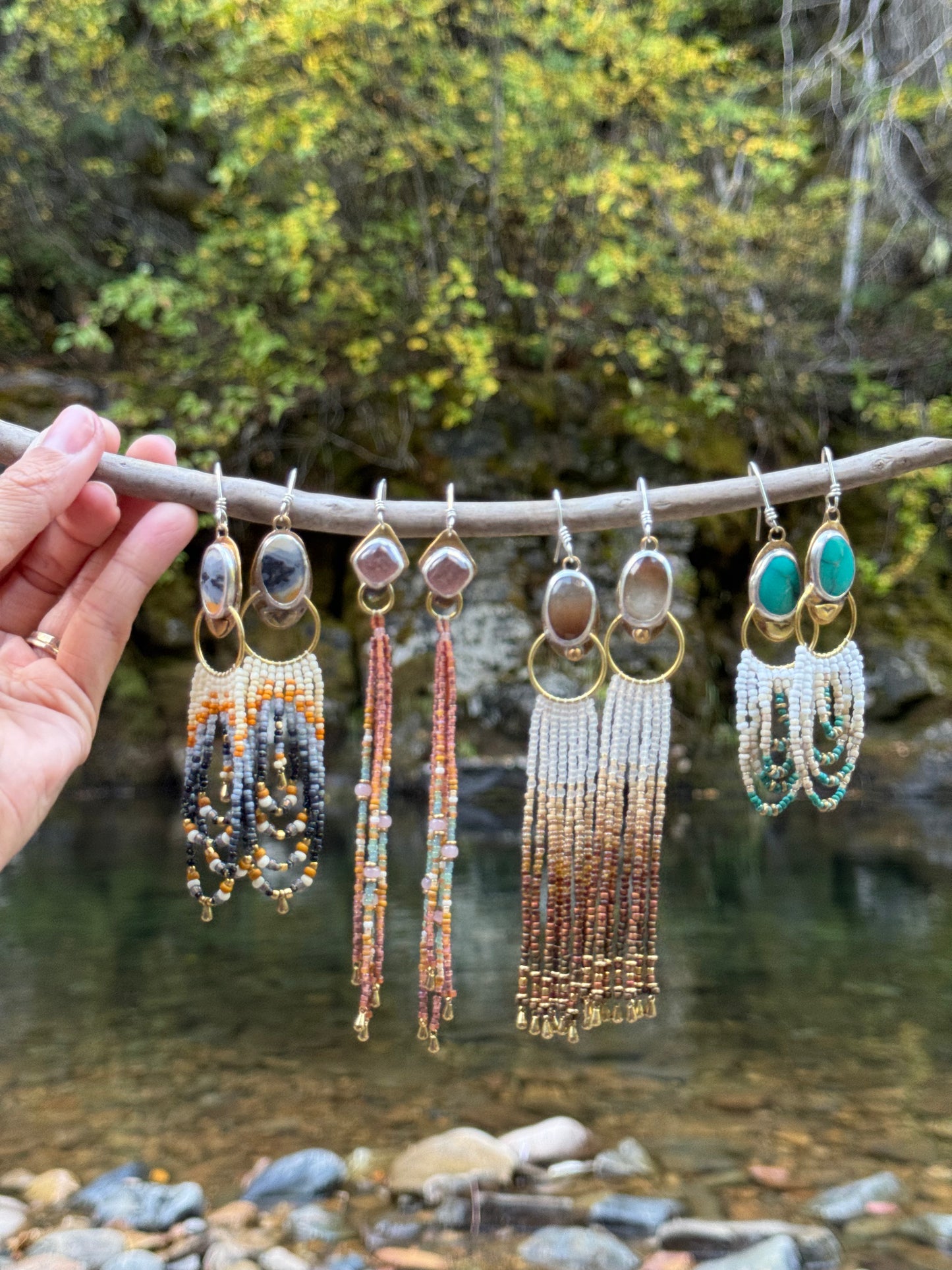 Painted Desert | Polychrome Jasper Earrings