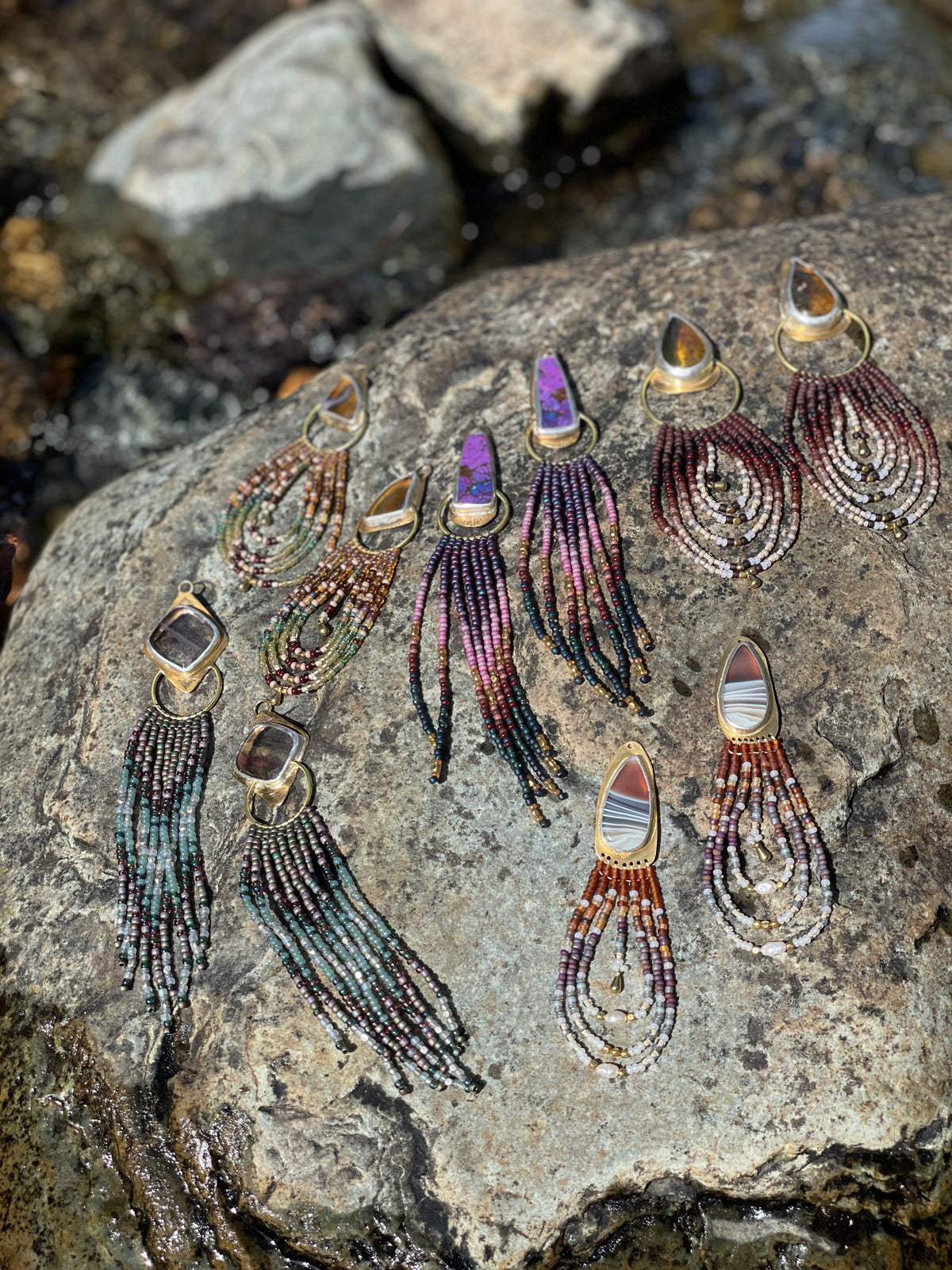 Mountain Mist | Fluorite Earrings