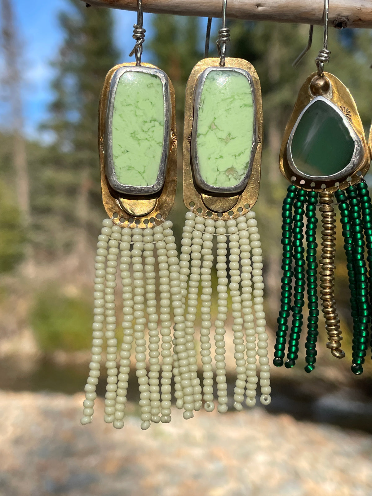 Sunlit Meadow | Lemon Chrysoprase Earrings