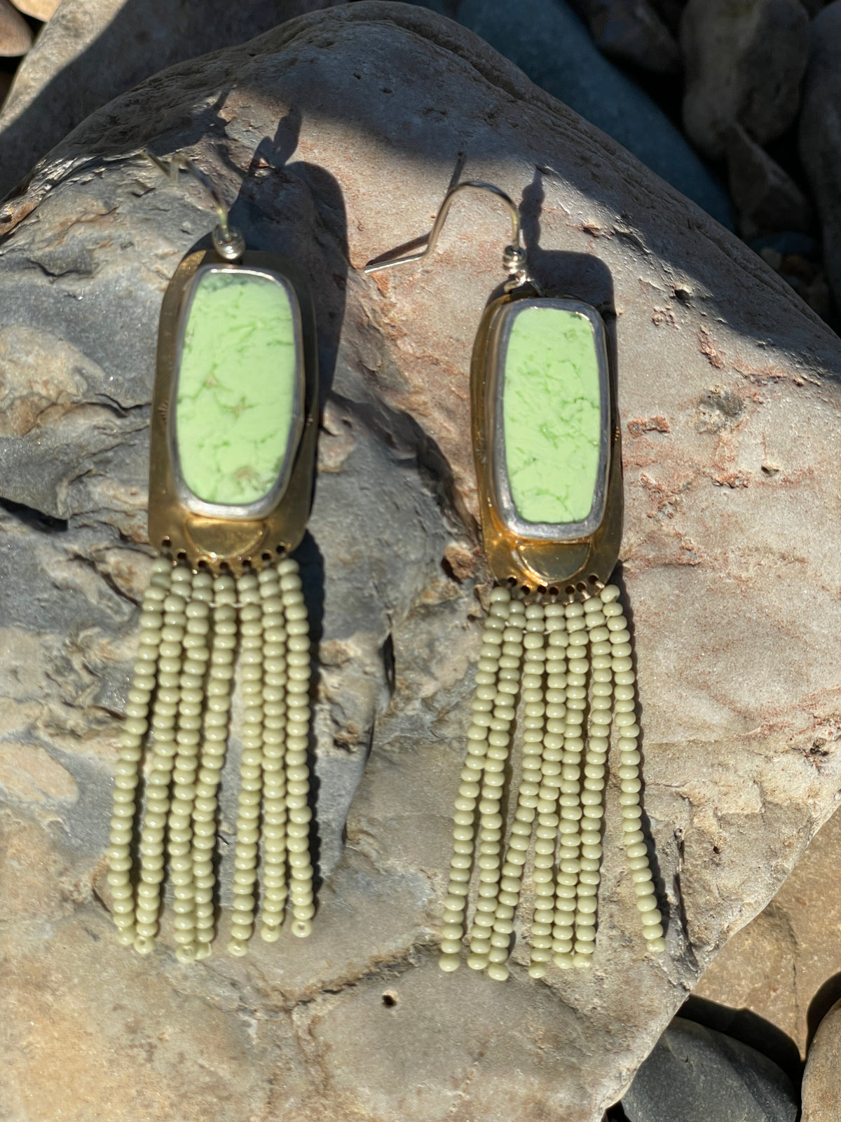Sunlit Meadow | Lemon Chrysoprase Earrings