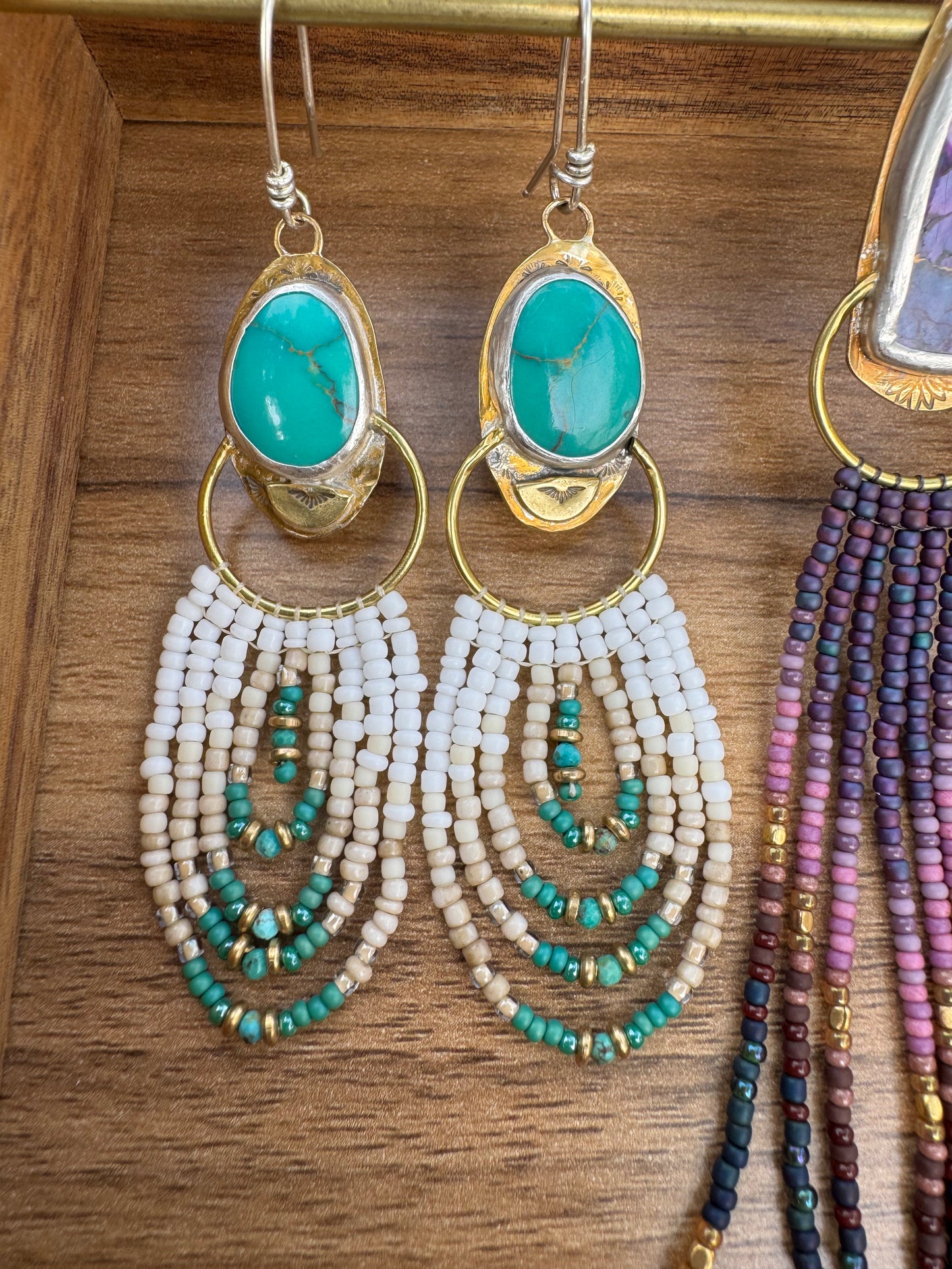Alpine Waters | Kingman Turquoise Earrings