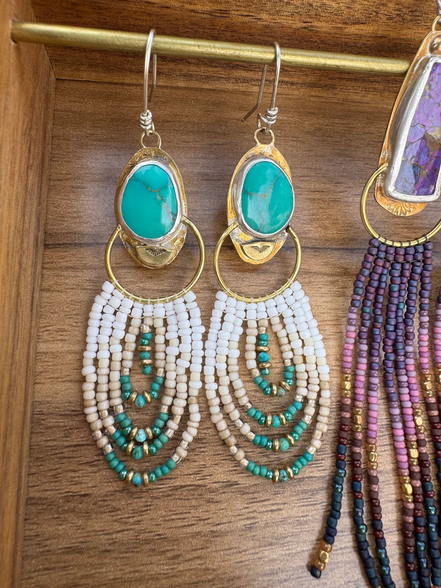 Alpine Waters | Kingman Turquoise Earrings